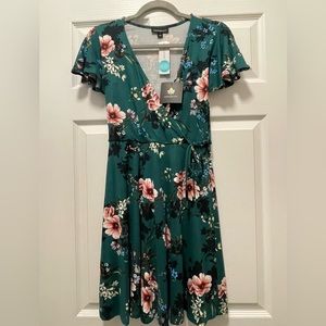 FORTUNE + IVY
Kegan Faux Wrap Brushed Knit Dress